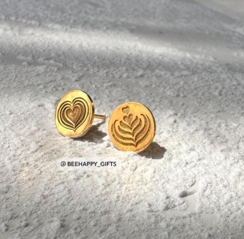 Coffee art ☕️ earrings