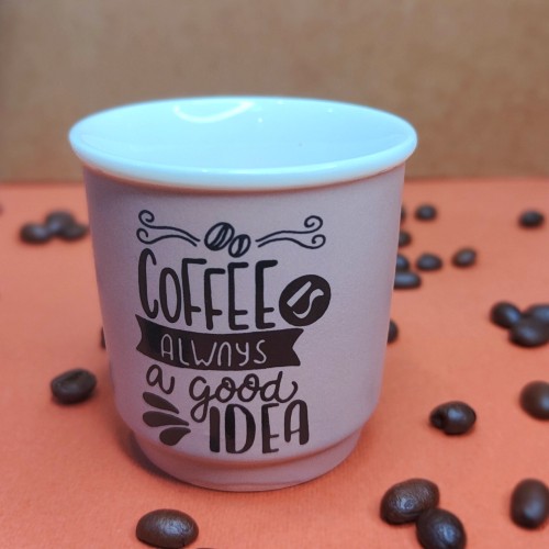 Cup of mini coffee candle ️ ☕️