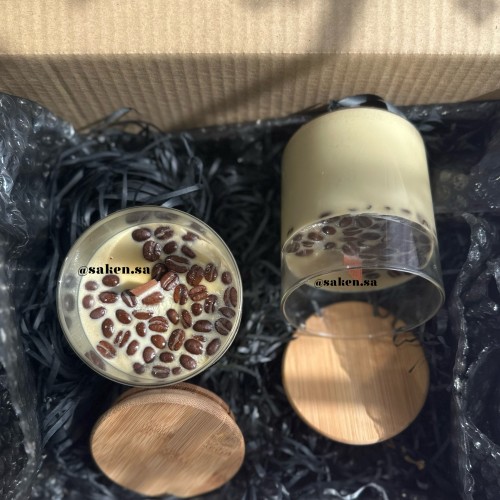 شمعة القهوة coffee candle