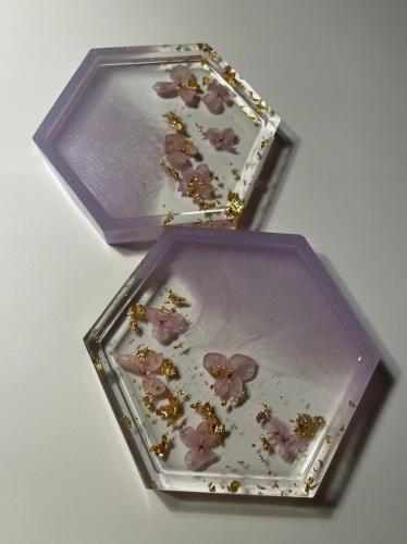 Flower hexa tray