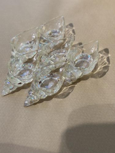 شمعة صدف sea shell candle