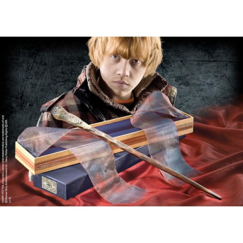 Ron weasly's Wand with Ollivanders Wand Box‏