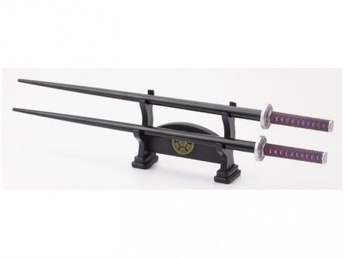 اعواد اكل تشوبستيك على شكل سيف كاتانا