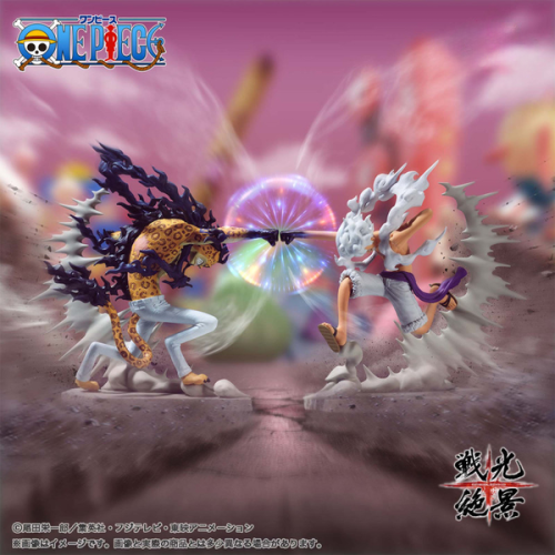 مجسم لوفي جير 5 و لوتشي بانبرستو- Banpresto SENKOU...