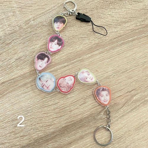 تعليقة بي تي اس طويلة - BTS keychain