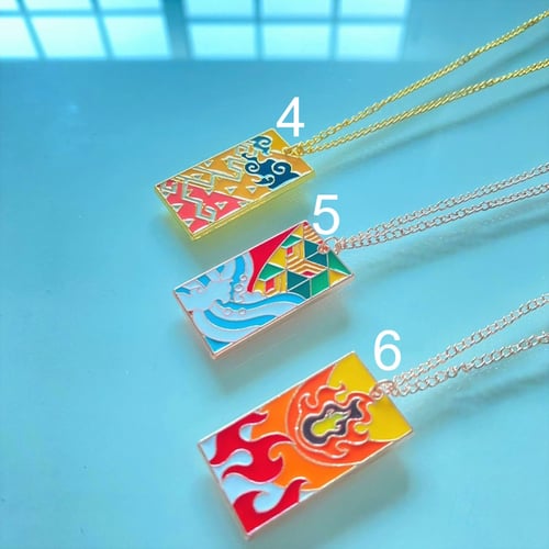 سلسلة كيميتسو نو يابا - kimetsu no yaiba necklace