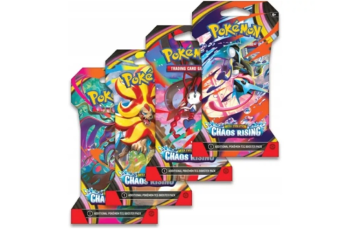 Pokémon TCG: Mega Evolution-Chaos Rising Sleeved B...