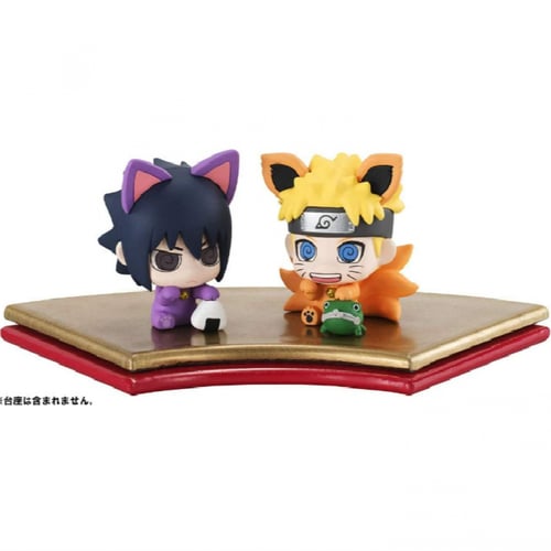 مجسم ناروتو و ساسكي صغير قطعتين- Naruto: Maneki-Ne...