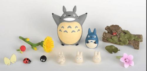 مجموعة توتورو -My Neighbor Totoro figure Nosechara