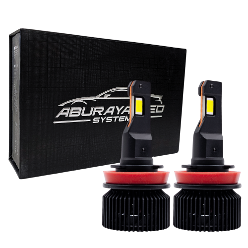 لمبات ليد مقاس H11/H8/H16 بقوة 8500LM 70W متوفر بع...