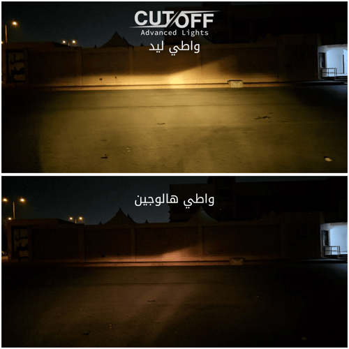 لمبات ليد مقاس H11/H8/H16 بقوة 9000LM 70W متوفر بع...