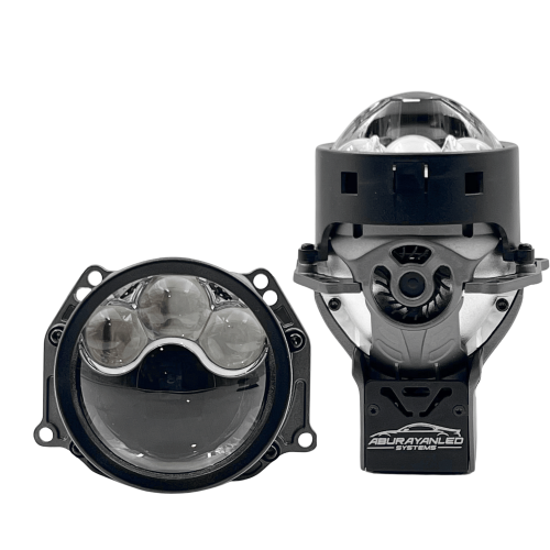 عدسات ليد ليزر 85 واط 3 انش لون 6000 كلفن ابيض ثلج...