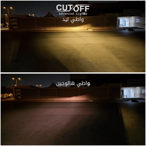 لمبات ليد مقاس H11/H8/H16 بقوة 8500LM 70W متوفر بع...