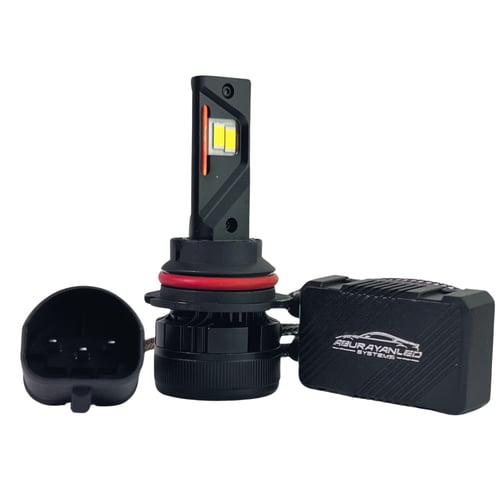 لمبات ليد خطين مقاس 9007 بقوة 13000LM 110W متوفر ب...