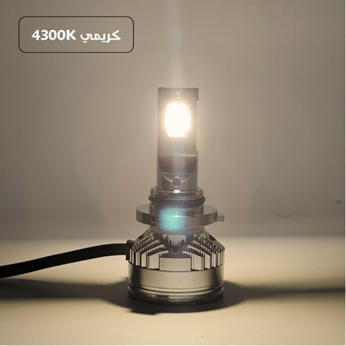 لمبات ليد بقوة 17000LM 140W خطين مقاس H13 متوفر بل...