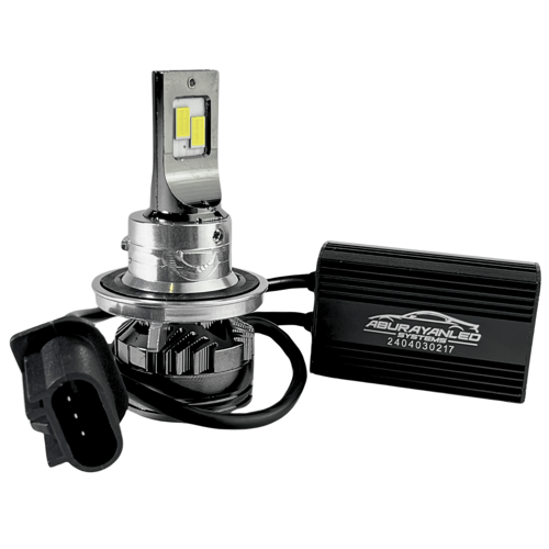 لمبات ليد بقوة 17000LM 140W خطين مقاس H13 متوفر بل...