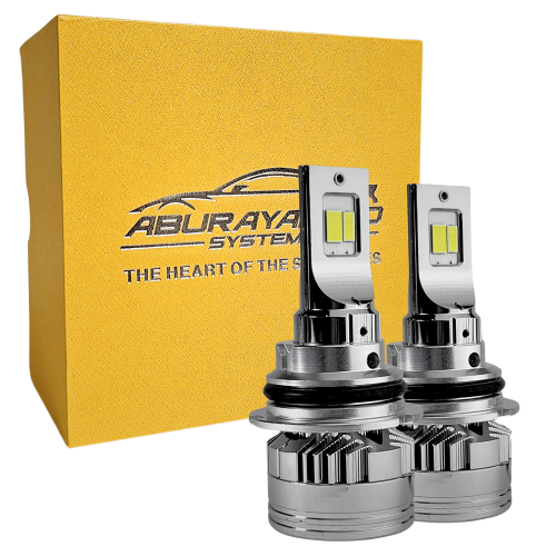 لمبات ليد مقاس 9007 بقوة 17000LM 140W خطين فيه ميز...