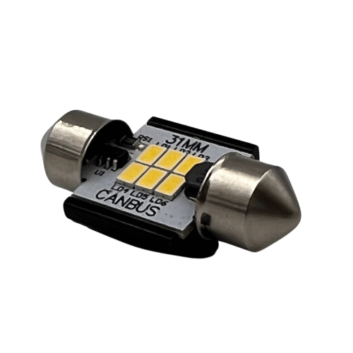 لمبة سقف مقاس 31مم سطوع عالي جدا لون ابيض 5500K ضم...