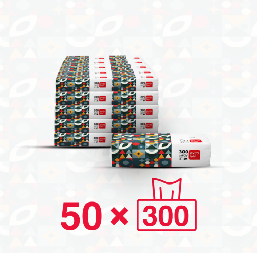 مناديل ايفيتا , 300 منديل