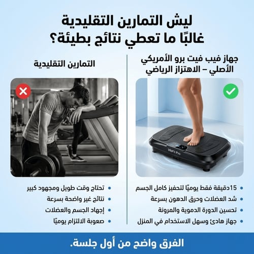 اشتري اليوم جهاز فيب فيت برو الطبي الأمريكي الأصلي...