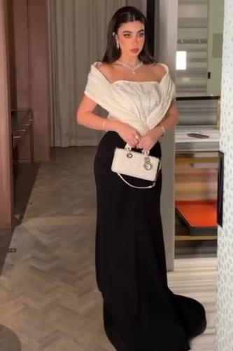 فستان سهرة انيق