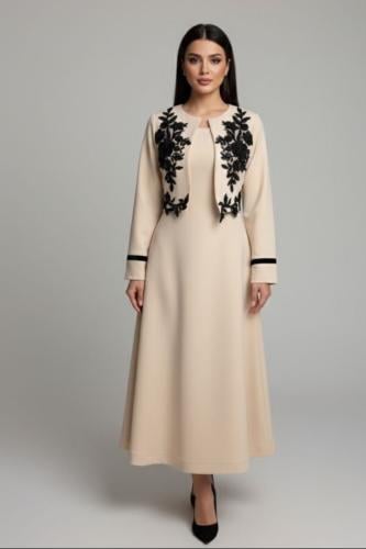 فستان مع جاكيت منفصل