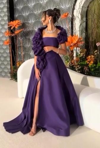 فستان سهرة جذاب مُلفت