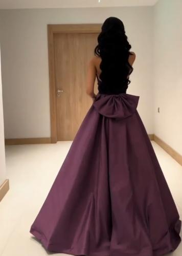 فستان سهرة مُلفت