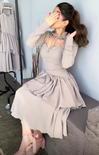 فستان بيج قصير