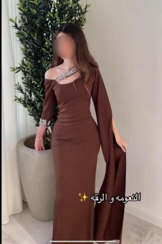 فستان ناعم كلاسيكي