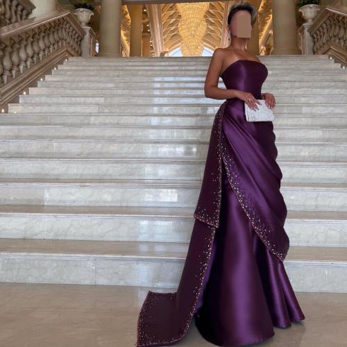 فستان ميكادو بنفسجي