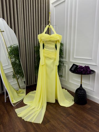 فستان سهره باربي وشيفون