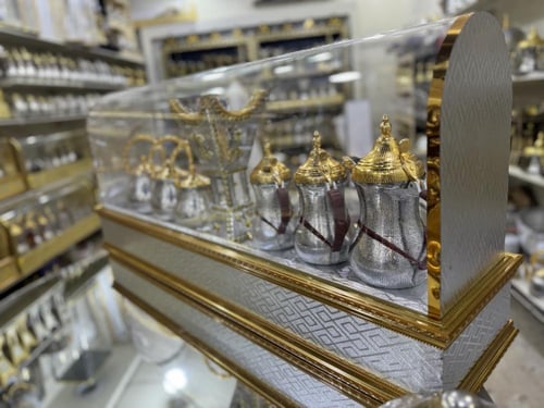 بوكس اهداء المنيوم ابيض