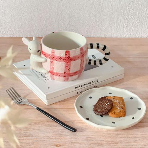 كوب مع مجسم ارنب -- 450m*2