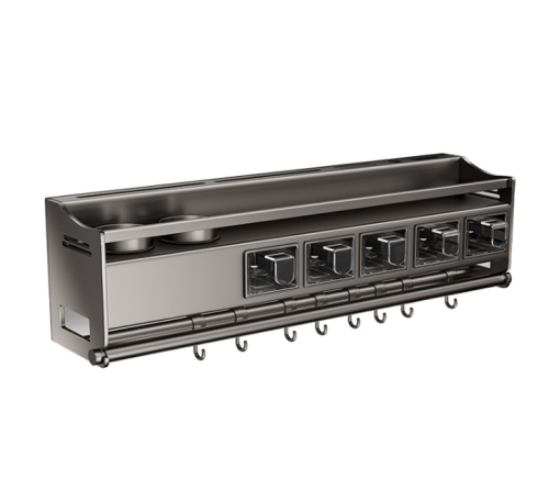 رف تخزين بهار المطبخ حامل سكاكين عيدان الطعام متعد...