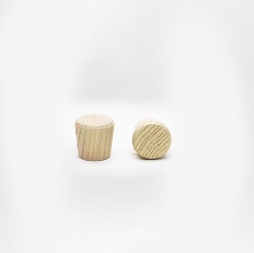 غطاء خشبي مربع