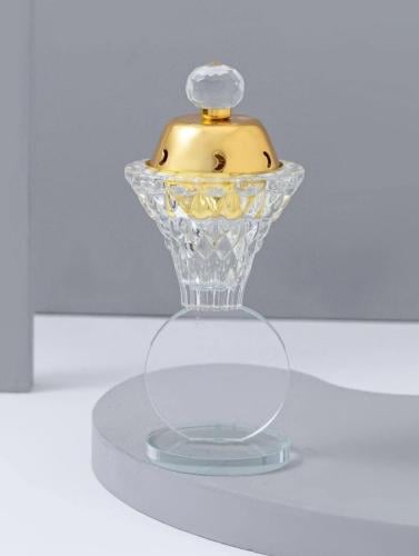 مباخر كريستال شفاف