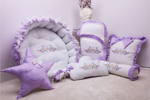 عش العصفور معا التطريز وغيمه + نجمة لك الاختيار في...