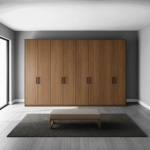 Modern clothes wardrobe 8 hinged doors | Width 320...