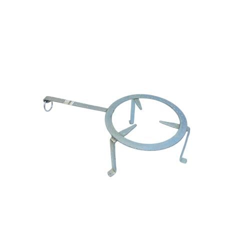 مركب نار مدور يد نيكل حائل كبير