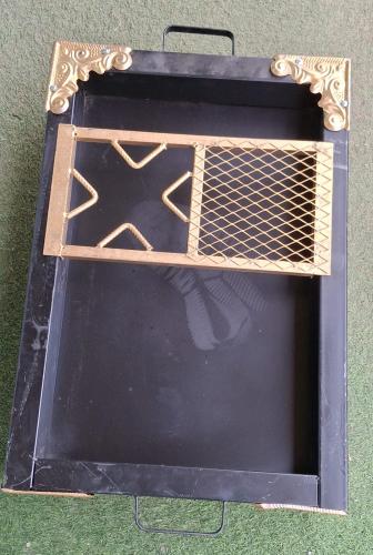 منقل 65*47 حائلي وسط اسود ثقيل