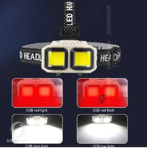 كشاف راس علبة بلاستيك اصلي