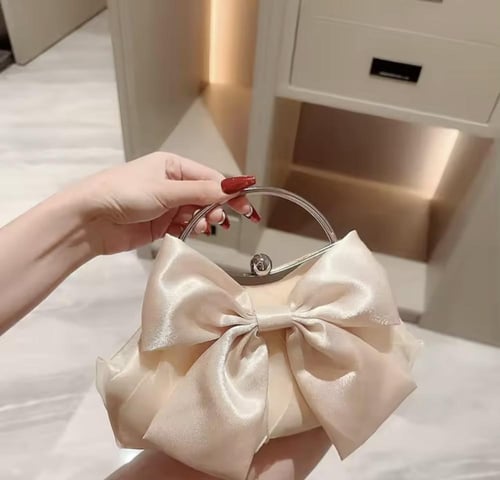 حقيبة يد قماشية صغيرة