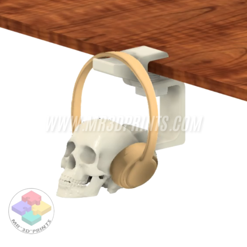 حامل سماعات رأس مكتبي - جمجمة