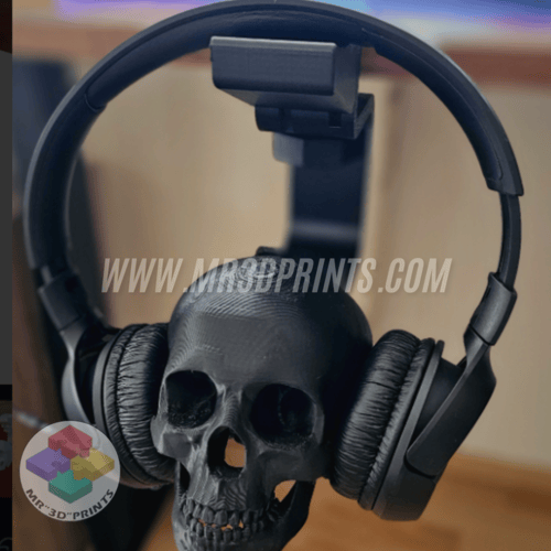 حامل سماعات رأس مكتبي - جمجمة