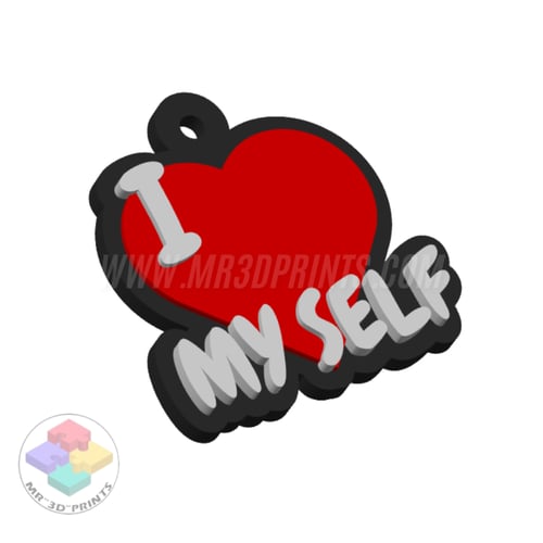 ميداليات (I LOVE) متنوعة وحسب الطلب