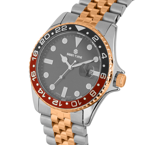 ساعة رجالية ماركة سين تايم