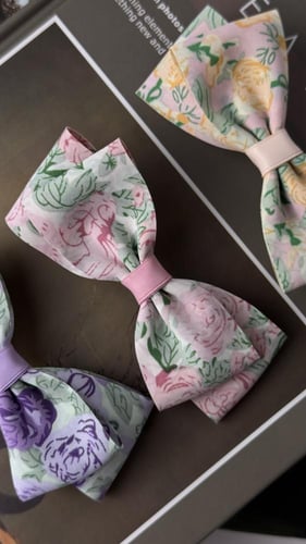 توكات قماش حريري مشجر بألوان زاهية