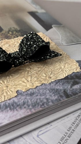 توكة جليتر أسود و زيتي لامع