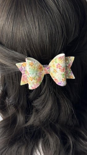 توكة جلد مشجر بجليتر خفيف